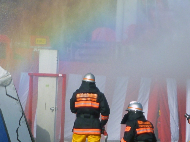 防災の日　消防訓練